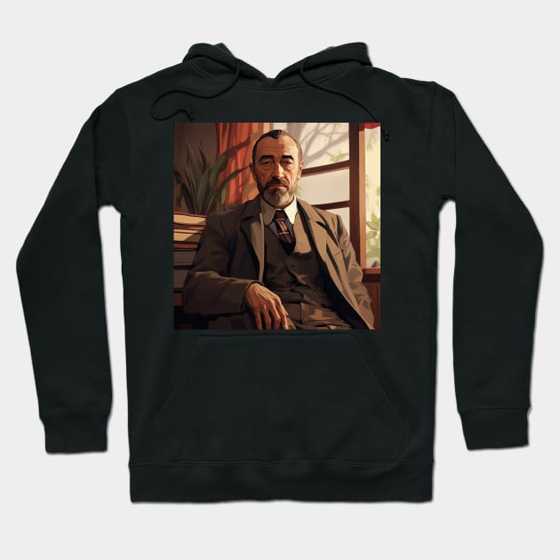 Joseph Conrad Hoodie by ComicsFactory